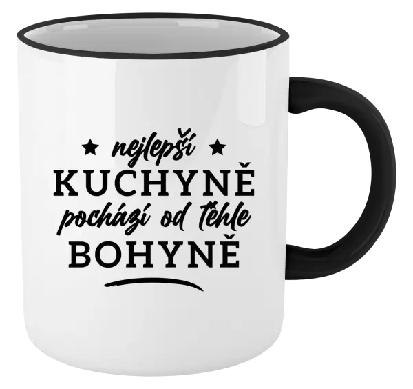 Hrnek Nejlepší kuchyně je od téhle bohyně