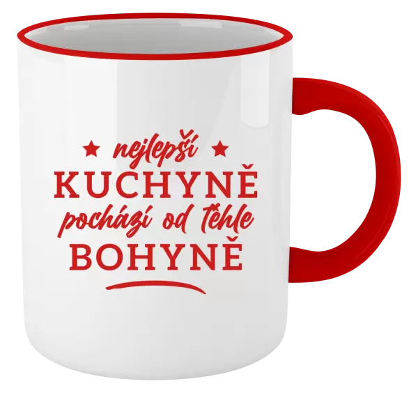 Hrnek Nejlepší kuchyně je od téhle bohyně