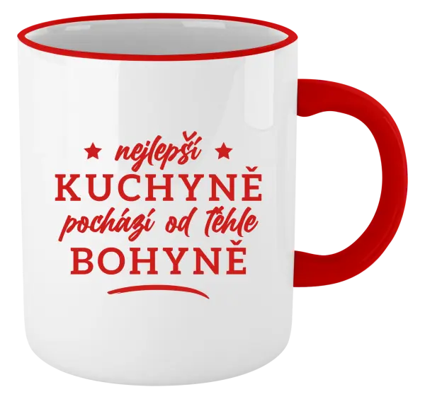 Hrnek Nejlepší kuchyně je od téhle bohyně