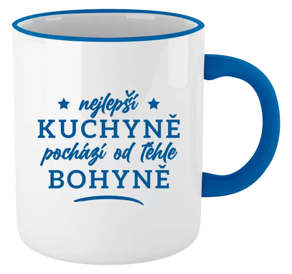 Hrnek Nejlepší kuchyně je od téhle bohyně