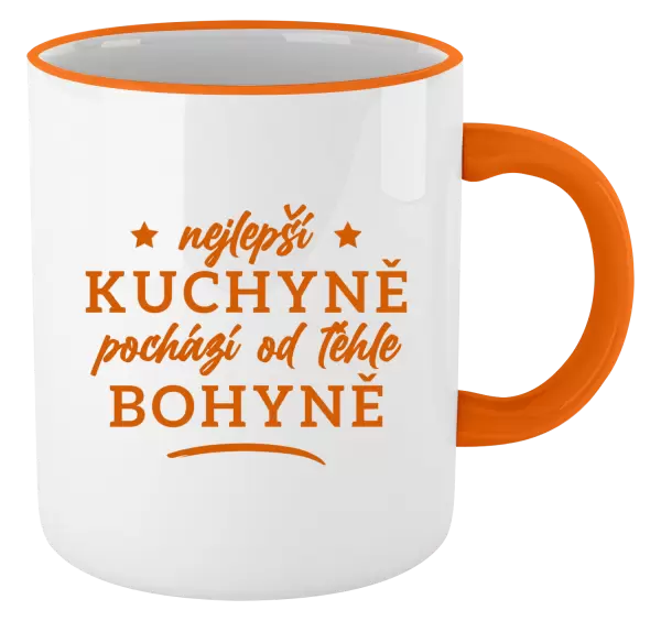 Hrnek Nejlepší kuchyně je od téhle bohyně