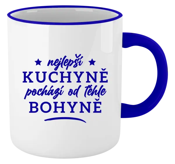 Hrnek Nejlepší kuchyně je od téhle bohyně