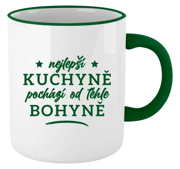 Hrnek Nejlepší kuchyně je od téhle bohyně