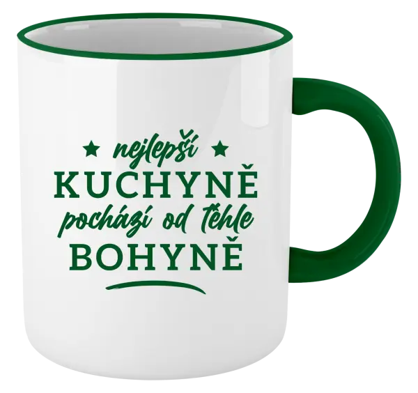 Hrnek Nejlepší kuchyně je od téhle bohyně