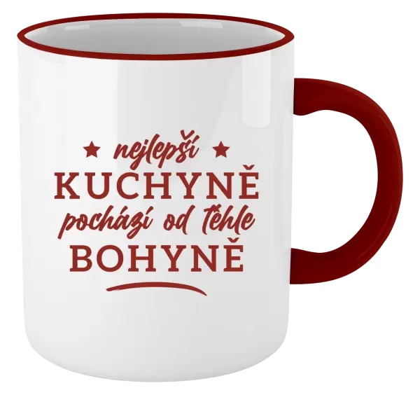 Hrnek Nejlepší kuchyně je od téhle bohyně