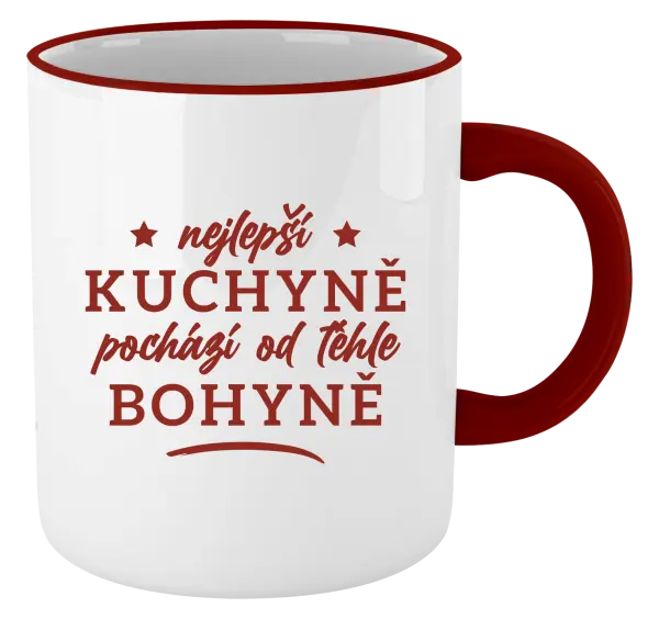 Hrnek Nejlepší kuchyně je od téhle bohyně