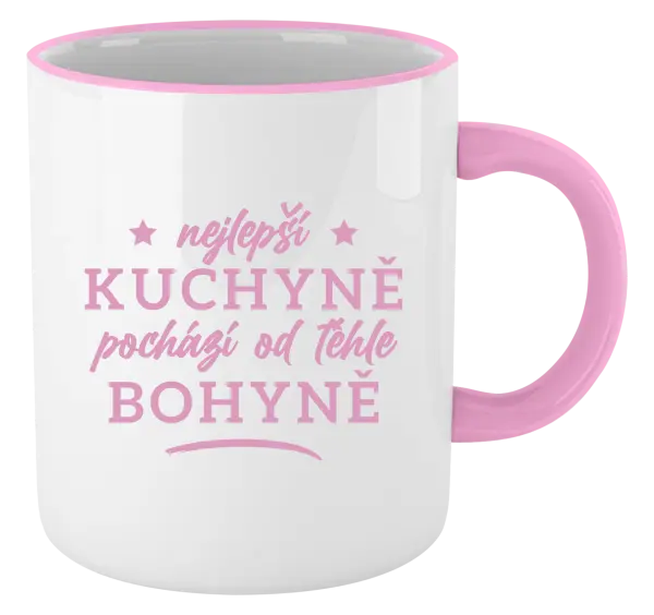 Hrnek Nejlepší kuchyně je od téhle bohyně