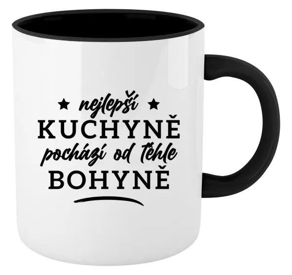 Hrnek Nejlepší kuchyně je od téhle bohyně
