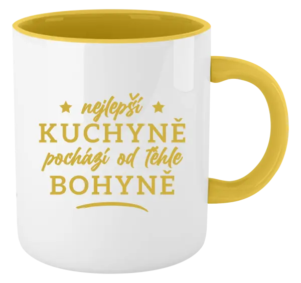 Hrnek Nejlepší kuchyně je od téhle bohyně