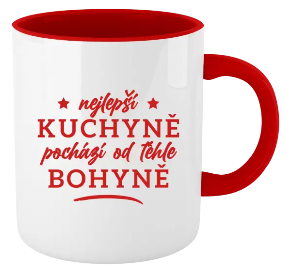 Hrnek Nejlepší kuchyně je od téhle bohyně