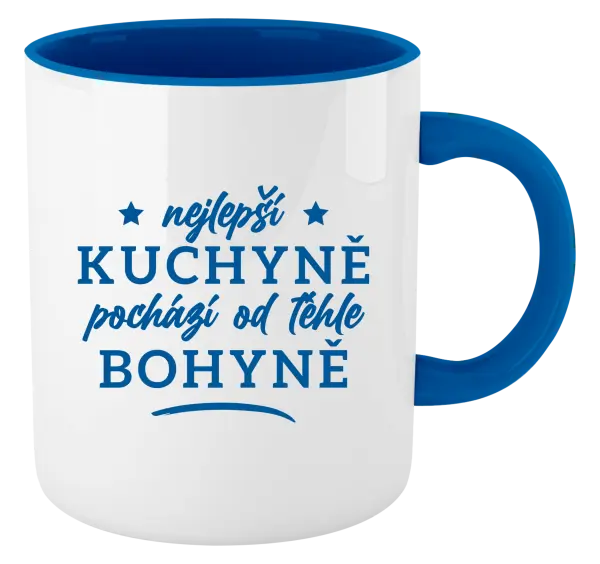 Hrnek Nejlepší kuchyně je od téhle bohyně