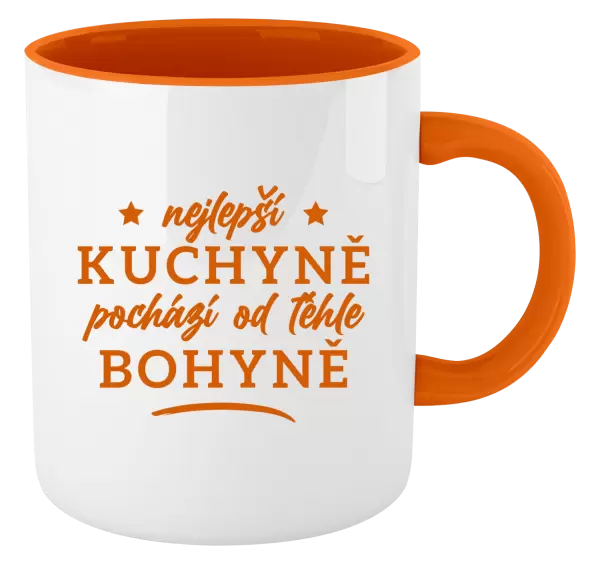 Hrnek Nejlepší kuchyně je od téhle bohyně