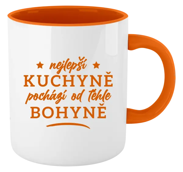 Hrnek Nejlepší kuchyně je od téhle bohyně