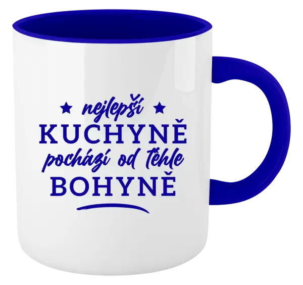 Hrnek Nejlepší kuchyně je od téhle bohyně