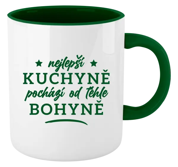 Hrnek Nejlepší kuchyně je od téhle bohyně