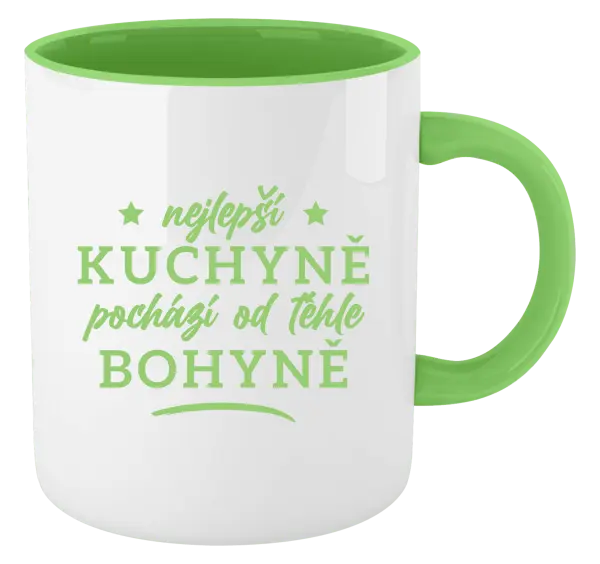 Hrnek Nejlepší kuchyně je od téhle bohyně