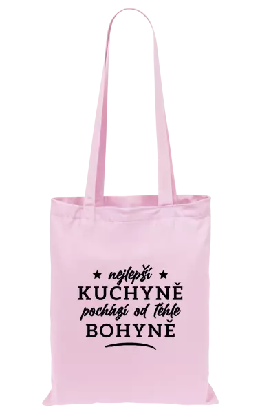Látková taška Nejlepší kuchyně je od téhle bohyně