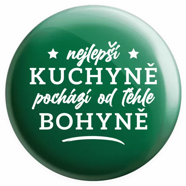 Placka Nejlepší kuchyně je od téhle bohyně