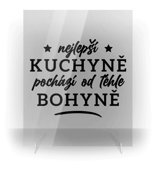 Plexi obrázek Nejlepší kuchyně je od téhle bohyně