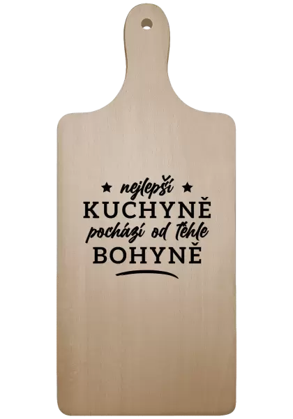 Prkénko Nejlepší kuchyně je od téhle bohyně