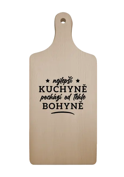 Prkénko Nejlepší kuchyně je od téhle bohyně