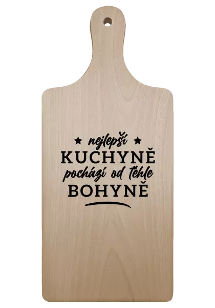 Prkénko Nejlepší kuchyně je od téhle bohyně