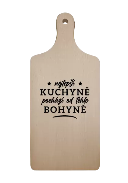 Prkénko Nejlepší kuchyně je od téhle bohyně