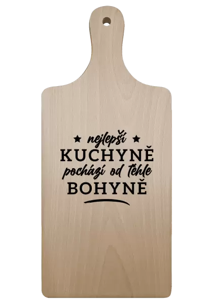 Prkénko Nejlepší kuchyně je od téhle bohyně