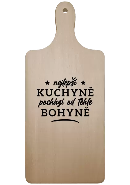 Prkénko Nejlepší kuchyně je od téhle bohyně