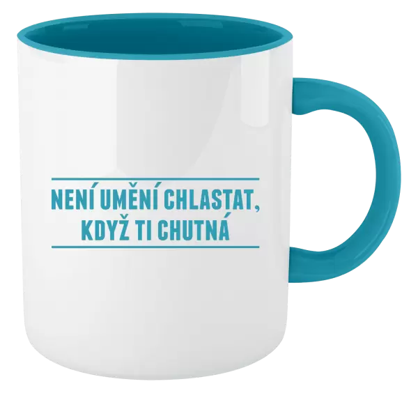 Hrnek Není umění chlastat, když ti chutná