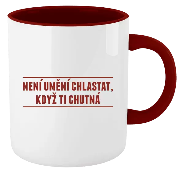 Hrnek Není umění chlastat, když ti chutná