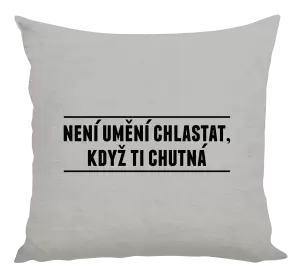 Polštář Není umění chlastat, když ti chutná