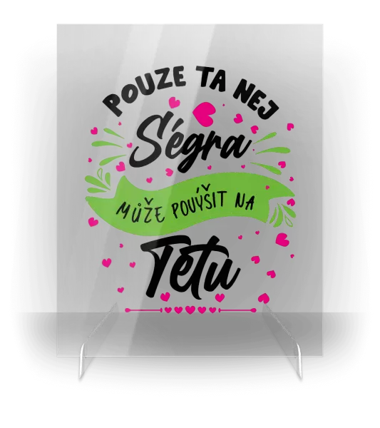 Plexi obrázek Pouze ta nej ségra může povýšit na tetu