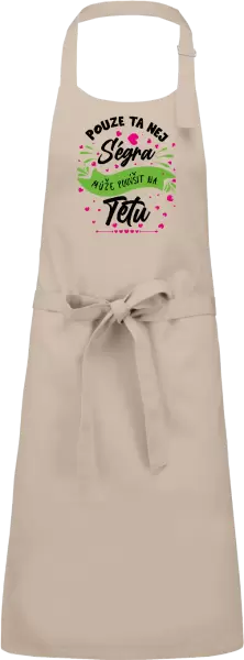 Zástěra Pouze ta nej ségra může povýšit na tetu