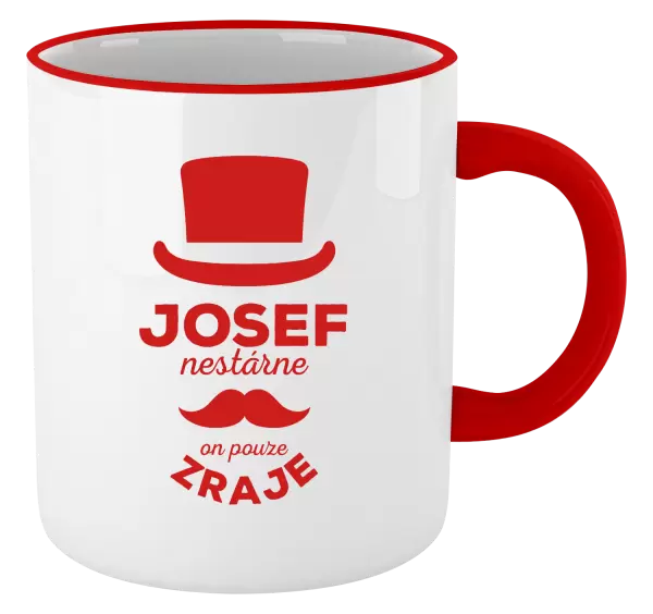 Hrnek Jméno nestárne, on pouze zraje