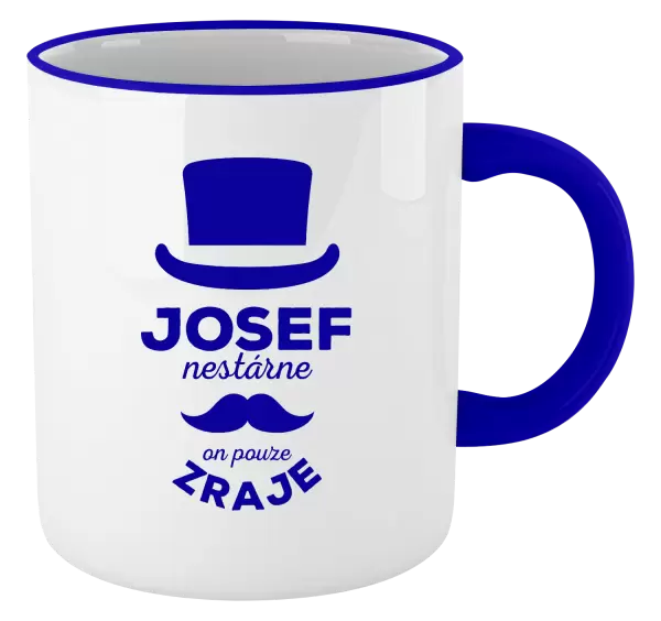 Hrnek Jméno nestárne, on pouze zraje