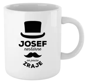 Hrnek Jméno nestárne, on pouze zraje