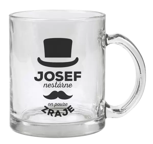 Hrnek Jméno nestárne, on pouze zraje