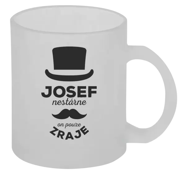 Hrnek Jméno nestárne, on pouze zraje