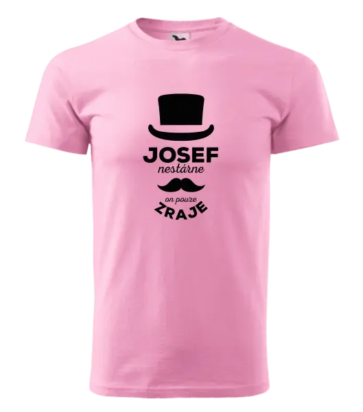 Pánské tričko Jméno nestárne, on pouze zraje