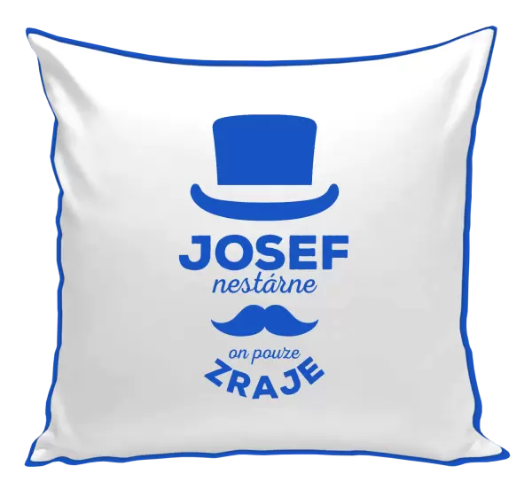 Polštář Jméno nestárne, on pouze zraje
