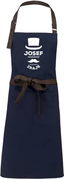 Zástěra Jméno nestárne, on pouze zraje