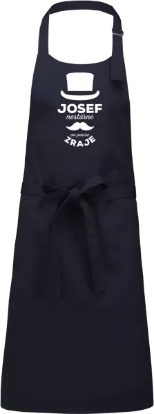 Zástěra Jméno nestárne, on pouze zraje