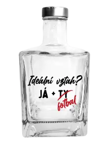 Skleněná láhev Ideální vztah