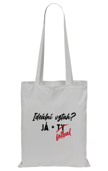 Látková taška Ideální vztah