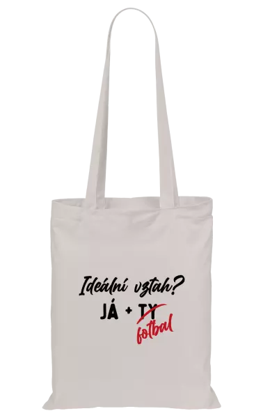 Látková taška Ideální vztah
