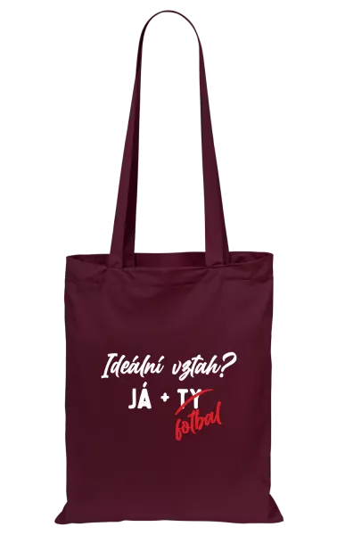 Látková taška Ideální vztah
