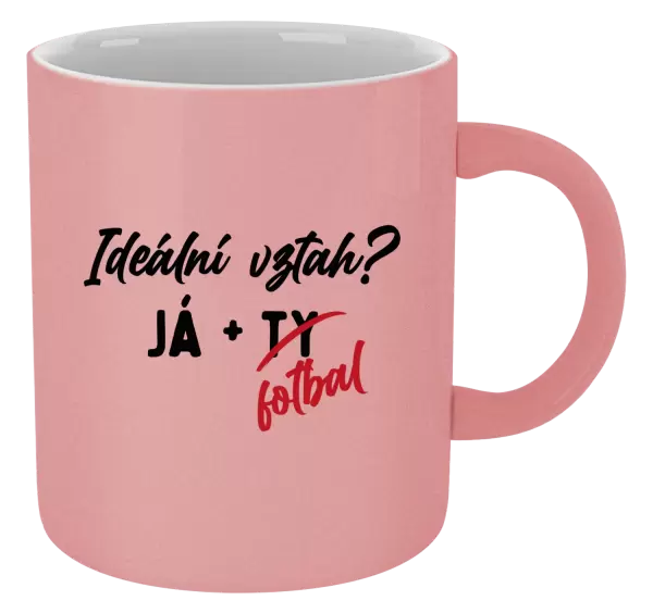 Metalický hrnek Ideální vztah