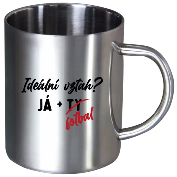 Nerezový hrnek Ideální vztah