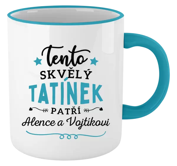 Hrnek Tento skvělý tatínek patří
